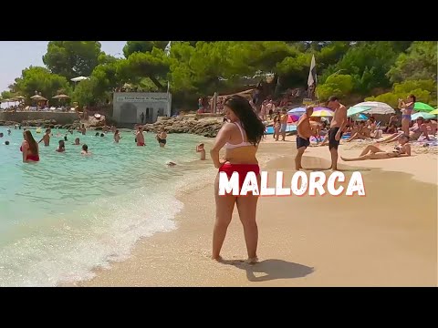 Beach walk | Playa de Illetes (Cala Contesa & Cala Xinxell)| Mallorca, Spain | Summer 2023