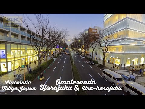 【シネマティック】原宿・表参道・裏原宿 Cinematic Tokyo Harajuku & Omotesando & Uraharajuku【東京】【4k】