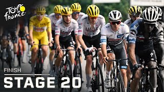 Highlights: 2024 Tour de France, Stage 20 finish | Cycling on NBC Sports