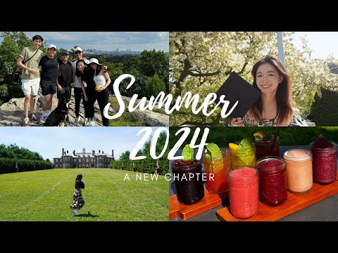 BOSTON Summer2024: Graduation🎓, Summer Intern💼, Hiking🌲, Zip-line🧗, Vineyard🍷 这个夏天我发现，原来我恐高 【中/Eng】