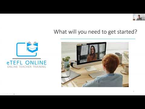 Webinar - How to get started teaching English online from Europe