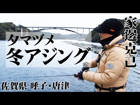 冬のアジング攻略！夕マヅメの回遊アジを狙う 1/2 『アジングへ行こう！ 4 家邊克己×真冬にアジング・佐賀の旅』イントロver.【釣りビジョン】その①