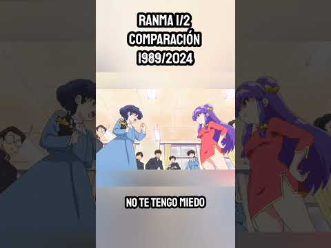 Akane no tiene MIEDO - COMPARACIÓN Ranma 1/2 Serie CLÁSICA 1989 VS Remake  2024