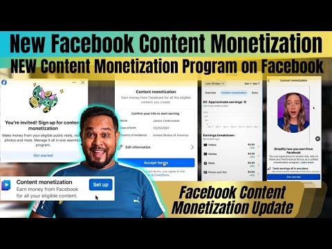 Facebook Content Monetization Update | Content Monetization Program Facebook | Facebook Monetization