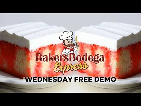 Chef Pepsy Garcia Live Stream from Bakers Bodega Express - Famous Poke Cake