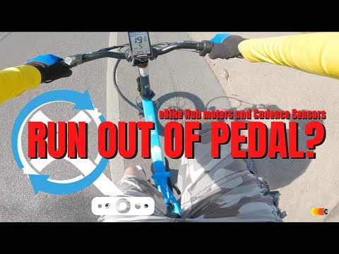 RUN OUT OF PEDAL? How eBike Cadence Sensors & Hub Motors work - Lectric XP and XP Lite Pedal Effect