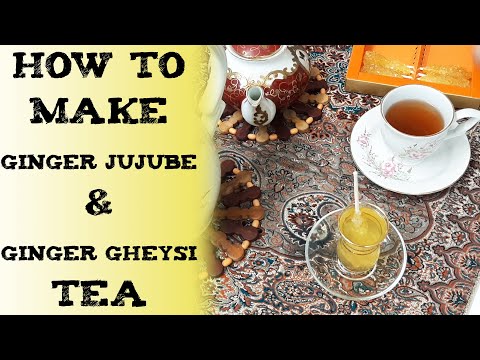 how to make ginger tea 生姜茶 杏干茶 枣茶 अदरक की चाय रेसिपी приготовить ИМБИРНЫЙ ЧАЙ té de jengibre Ingwer