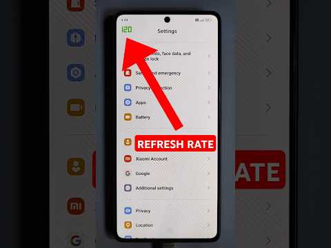 How To Show Refresh Rate On Android | How To Check Refresh Rate | Show Refresh Rate On Screen