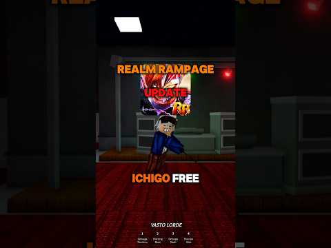 ICHIGO FREE #realmrampage #roblox #foryou #robloxbattlegrounds #jujutsushenanigans #anime #ichigo