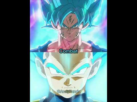 Goku SSB vs Vegeta SSB 4k edit