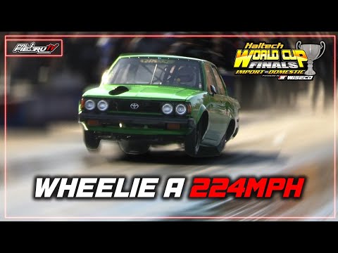 Wheelie a 224mph - Caneca se Roba el SHOW en el World Cup Finals 2024 - Nasty Mode ON  -#2jz #wcf