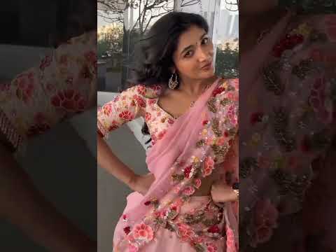 Mirnaa Menon Cute Reel in Saree 😍❤️ #mirnaa #jailer