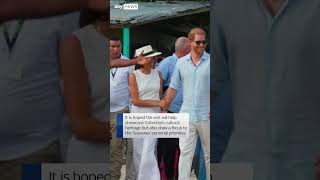 Prince Harry and Meghan visit Cartagena