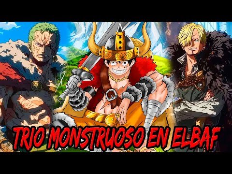 ONE PIECE 1127 | El TRIO MONSTRUOSO Destruyendo en ELBAF | El MISTERIO del DIOS de los GIGANTES