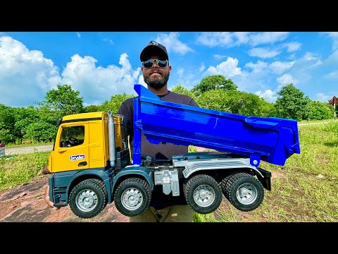 Big Monster Size ￼Mercedes Truck Unboxing | 12 Tyre Bruder Toy Truck | Die Cast Model |