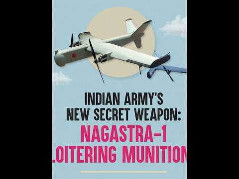 Nagastra 1 Indian army drone । भारत का पहला स्वदेशी आत्मघाती ड्रोन #indianarmy#drone#nagastra1#news