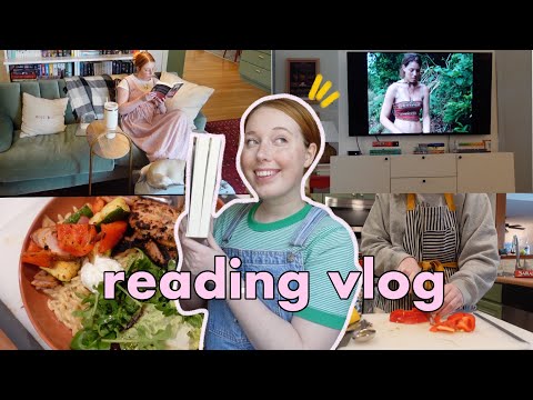 cozy reading vlog: back reading this popular fantasy series!