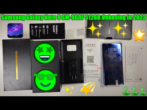 Samsung Galaxy Note 9 SM-N960F 512GB Unboxing In 2023