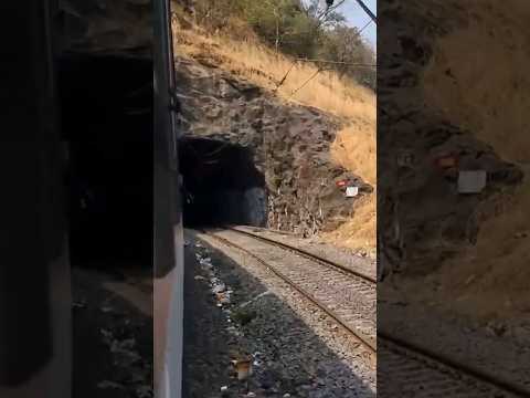 Kasara Ghat Railway Tunnel #shorts  #indianrailways