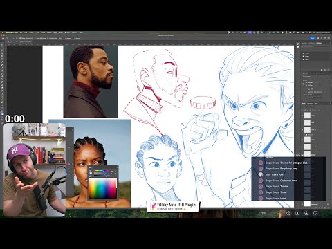 Character Design Exploration, painting, drawing, sculpting