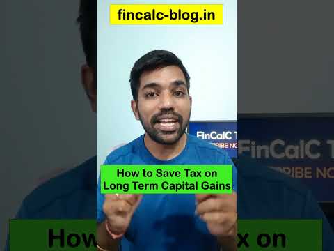 Save Income Tax on Long Term Capital Gains - Tax Harvesting #shorts #fincalc