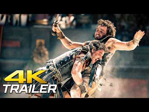 GLADIATOR II: 6 Minutes Trailers | 4K ULTRA HD | Paul Mescal, Pedro Pascal, Denzel Washington