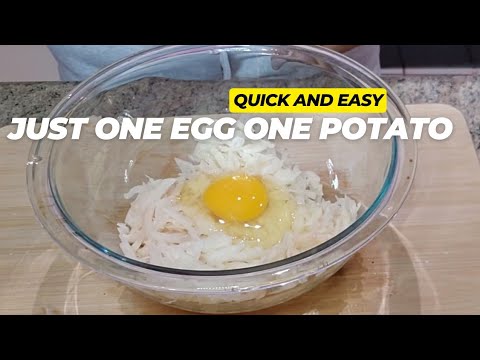 Ep.02 One Potato, One Egg. Quick and Easy Recipe #Breakfast #Brunch #Dinner