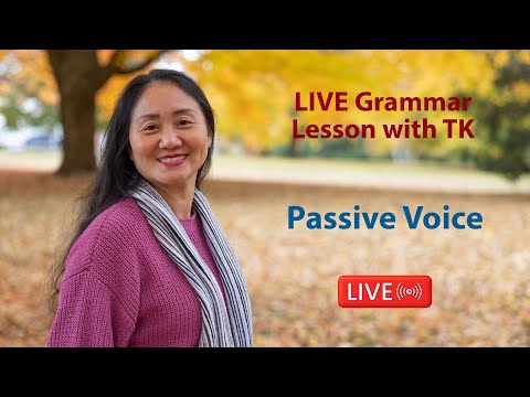 Live Grammar Lesson with TK