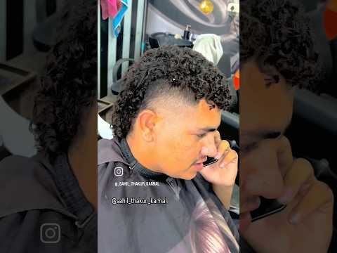 Men's PumminG Hair Treatment | Curly hair style for boys | PumminG Hair Treatment #viralvideo