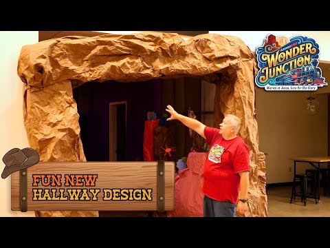 Our New Hallway Entrance! | Wonder Junction VBS: Decorations