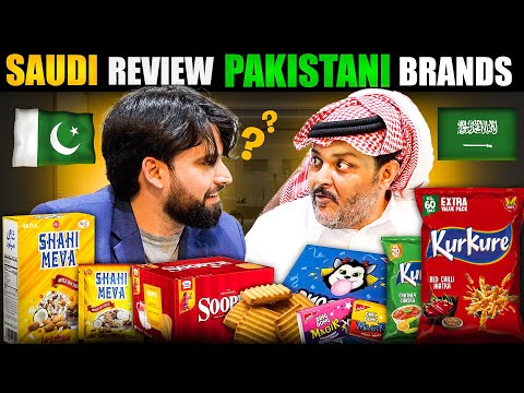 SAUDI REVIEWS PAKISTANI FAMOUS FOOD BRANDS & HE WAS......