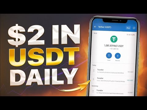 Sony USDT investment website Register to get 6USDT earn 1.4USDT on your mobile phone, #usdearningapp