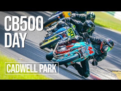 A mega day with No Limits at Cadwell Park on the CB500 only trackday