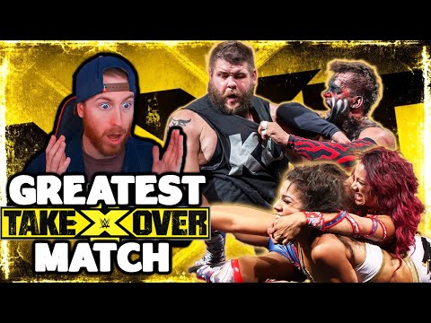 Greatest WWE NXT Takeover Match Of All Time Bracket