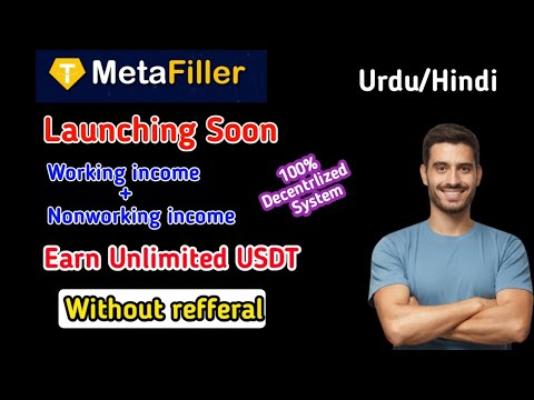 Meta Filler Launching Soon | Earn money online in Pakistan Without refferal | New Mlm plan 2022