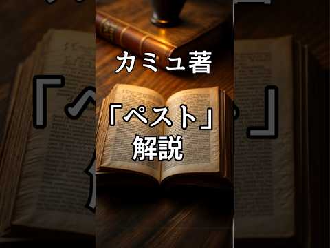 📜 今こそ哲学：カミュ著『ペスト』に見る人間の強さと不条理への挑戦 📜