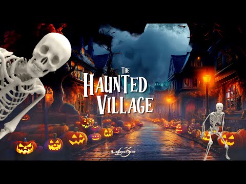 💀 The Haunted Village 🕷️ | 8 hrs of Spooky Halloween Town Music and Ghoulish Goodness!