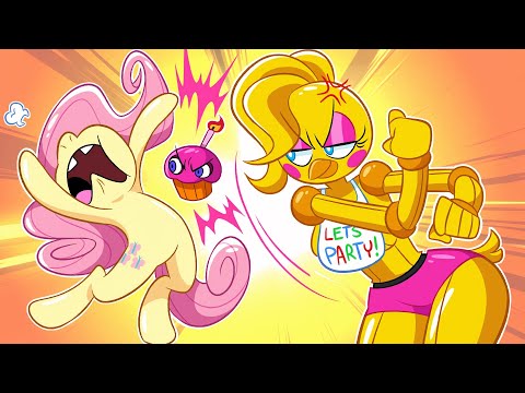 FLUTTERSHY GETS PUNCHED