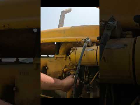 STARTING A DOZER WITH A PONY MOTOR!