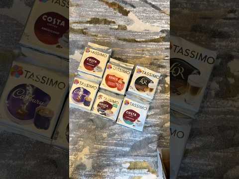 Tassimo Pod Unboxing & Easy Pod Recycling Scheme | #tassimo #coffeepods #podback #tassimoment