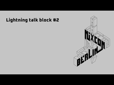 NixCon2024 Lightning talk block #2