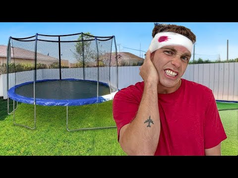 MY SCARY TRAMPOLINE ACCIDENT!