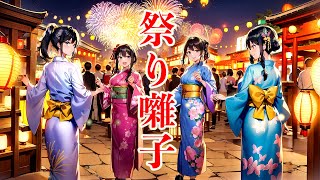 【お囃子BGM】お祭り 縁日の雰囲気 - 気分が上がる 祭り囃子 夏祭りフリーBGM