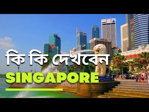 Places to go in Singapore for free in 2022 । একদিনে সিঙ্গাপুর কি কি দেখবেন (EP2)