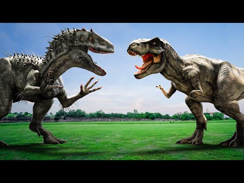 Evolution Of Indominus Rex VS Evolution Of T-Rex | New Hollywood Movie #2024 | Jurassic Park 4 #210