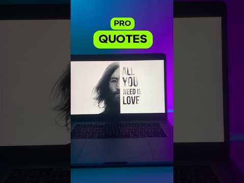 How to make PRO Quotes in PowerPoint 💜🔥