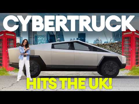 TESLA CYBERTRUCK hits the UK! Too big, or the perfect pick-up? | Electrifying