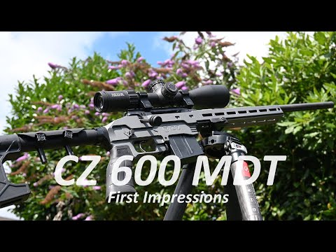 CZ 600 MDT in 308, First Impressions of this entry point PRS Rifle