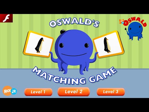 Oswald™: Oswald's Matching Game (Flash) - Nick Jr. Games