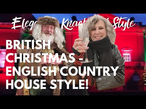 English Country House XMAS | British Christmas at Holkham Hall, Norfolk  #ukvlog